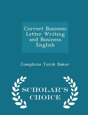 Correct Business Letter Writing and Business En... 1296098869 Book Cover