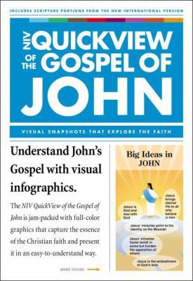 Niv, Quickview of the Gospel of John, Paperback 0310421438 Book Cover