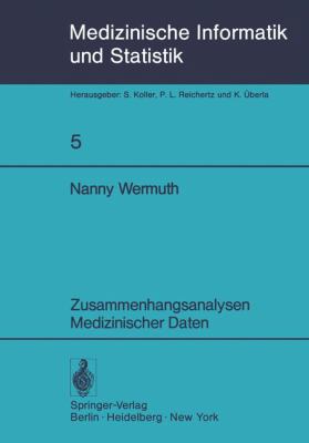 Zusammenhangsanalysen Medizinischer Daten [German] 3540088490 Book Cover