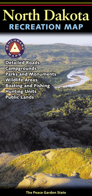 North Dakota Recreation Map 0783499116 Book Cover