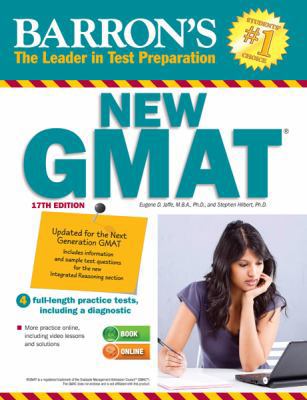 Barron's New GMAT 143800186X Book Cover