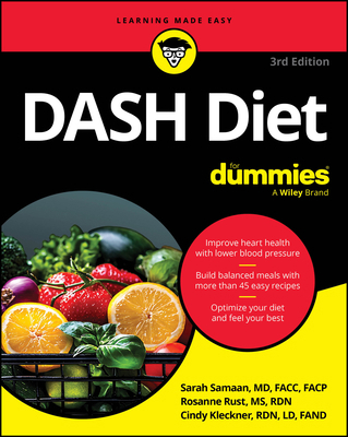 Dash Diet for Dummies 1394416431 Book Cover