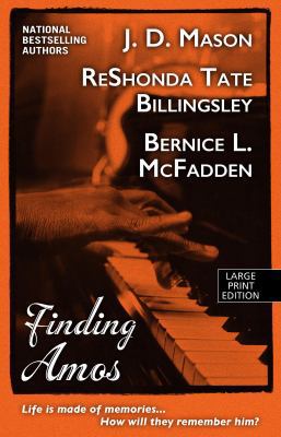 Finding Amos [Large Print] 1410465756 Book Cover