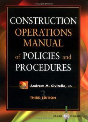 Construction Operations Manual of Policies and ... 0071354956 Book Cover