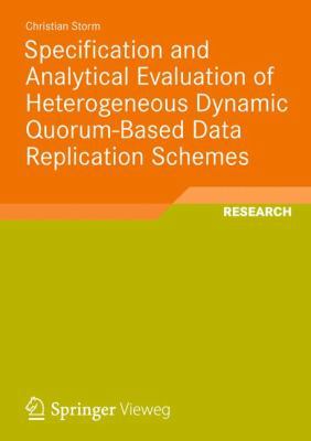 Specification and Analytical Evaluation of Hete... 3834823805 Book Cover