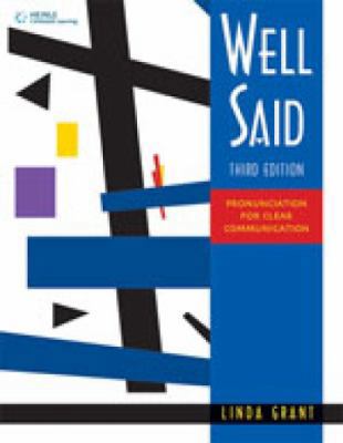 Well Said: Pronunciation for Clear Communication 1424006252 Book Cover