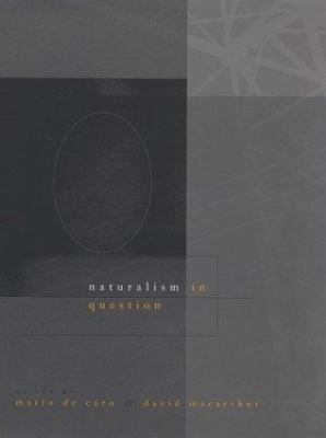 Naturalism in Question 067401295X Book Cover
