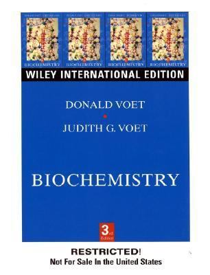 Biochemistry (v. 1) 0471392235 Book Cover