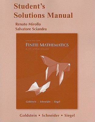 Finite Mathematics & Its Applications 0321598989 Book Cover