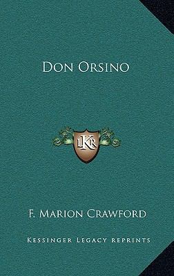 Don Orsino 1163370118 Book Cover