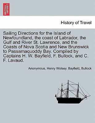 Sailing Directions for the Island of Newfoundla... 1241703779 Book Cover