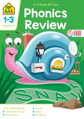 School Zone Phonics Review B00ERK5W4S Book Cover