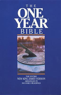One Year Bible-NKJV 0842346082 Book Cover