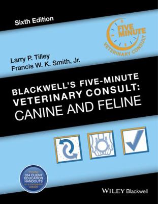Blackwell's Five-Minute Veterinary Consult: Can... 1118881575 Book Cover