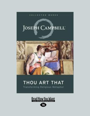 Thou Art That: Transforming Religious Metaphor [Large Print] 1458757730 Book Cover