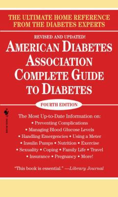 American Diabetes Association Complete Guide to... B001VEY212 Book Cover