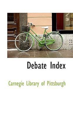 Debate Index 1117405869 Book Cover