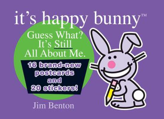 It's Happy Bunny [With Stickers and Postcards] 0439847753 Book Cover