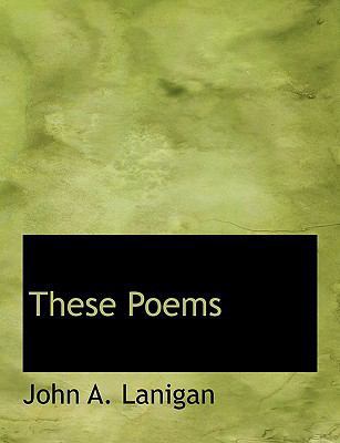 These Poems 1140024620 Book Cover