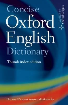 Concise Oxford English Dictionary 0199296359 Book Cover