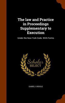 The law and Practice in Proceedings Supplementa... 1345433417 Book Cover