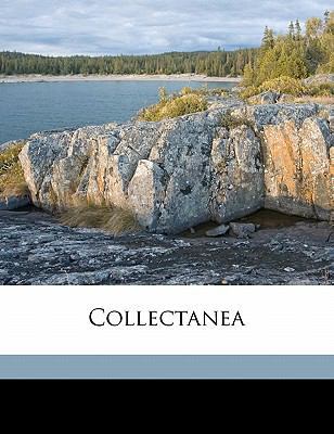 Collectanea 1177156008 Book Cover