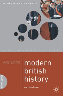 Mastering Modern British History 0230205569 Book Cover