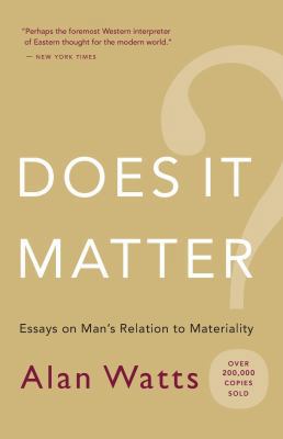 Does It Matter? : Essays on Man's Relation to M... B08DXMPL79 Book Cover