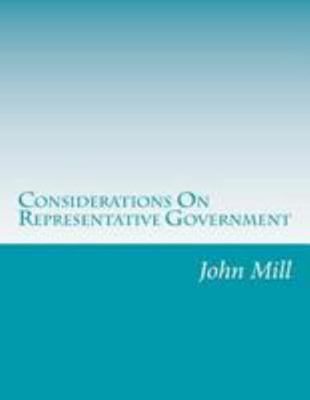 Considerations On Representative Government 1499327560 Book Cover