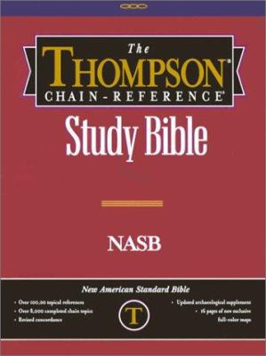 Thompson Chain Reference Study Bible-NASB 0887072194 Book Cover