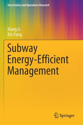 Subway Energy-Efficient Management 9811577870 Book Cover