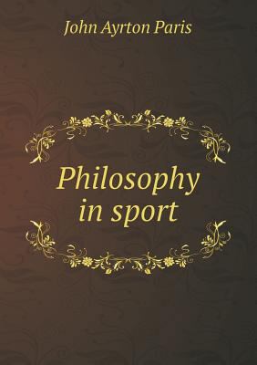 Philosophy in sport 5518497830 Book Cover