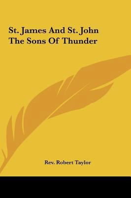 St. James And St. John The Sons Of Thunder 1161518800 Book Cover