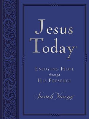 Jesus Today, Large Text Blue Leathersoft, with ... 0718034694 Book Cover