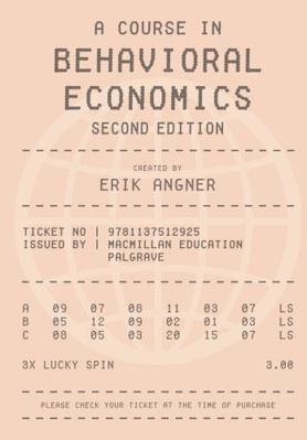 A Course in Behavioral Economics 113751292X Book Cover