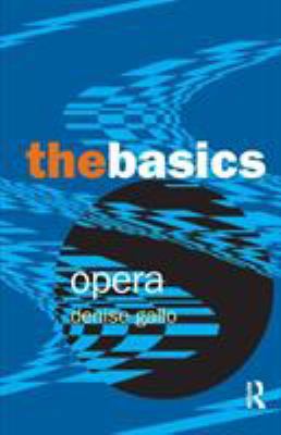 Opera: The Basics 0415970725 Book Cover