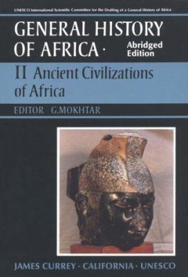 UNESCO General History of Africa, Vol. II, Abri... 0520066979 Book Cover