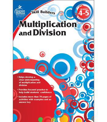 Multiplication and Division, Grades 4 - 5 B00QFXGMM6 Book Cover