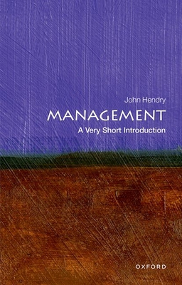 Management: A Very Short Introduction B00LY0SI22 Book Cover