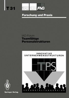 Teamfähige Personalstrukturen [German] 3540556435 Book Cover