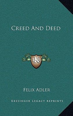 Creed and Deed 1163214418 Book Cover