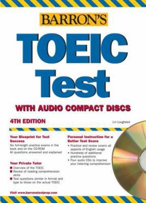 Barron's TOEIC Test, 4th Edition 0764179519 Book Cover