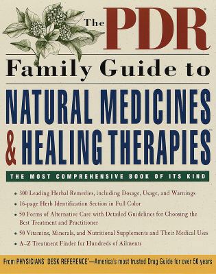 The PDR Family Guide to Natural Medicines and H... 060980071X Book Cover