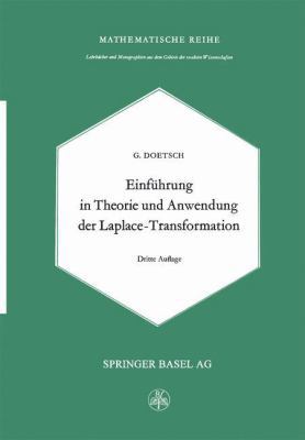 Einführung in Theorie Und Anwendung Der Laplace... [German] 3034851898 Book Cover