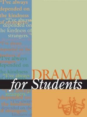 Drama for Students 0787627550 Book Cover