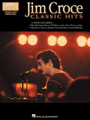 Jim Croce - Classic Hits 0634027352 Book Cover