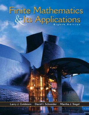 Finite Mathematics and Its Applications 0130466204 Book Cover