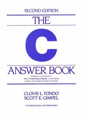 C Answer Book Bk. C 0131096532 Book Cover