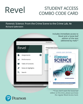 Revel for Forensic Science: From the Crime Scen... 013577666X Book Cover