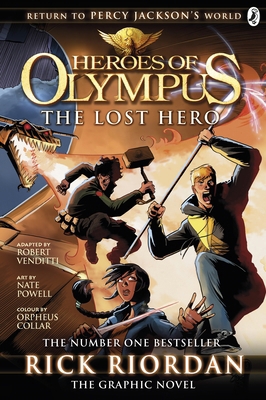 The Lost Hero: The Graphic Novel (Heroes of Oly... 0141359986 Book Cover